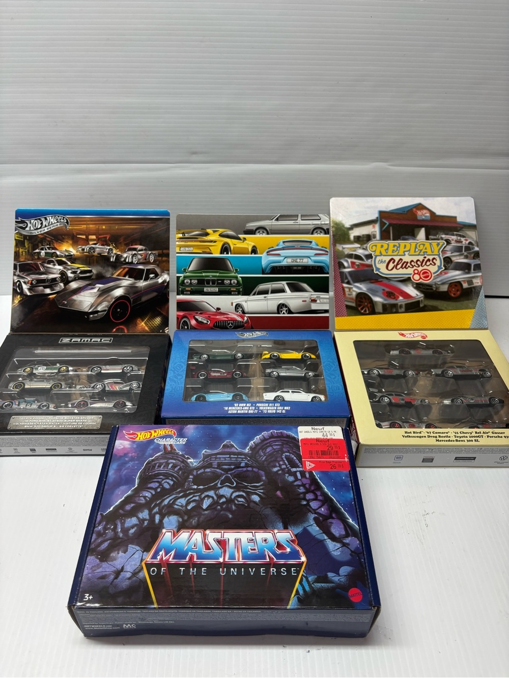 Mattel Hot Wheels Die-Cast Cars Gift Sets of 4 (24 collectible cars total)